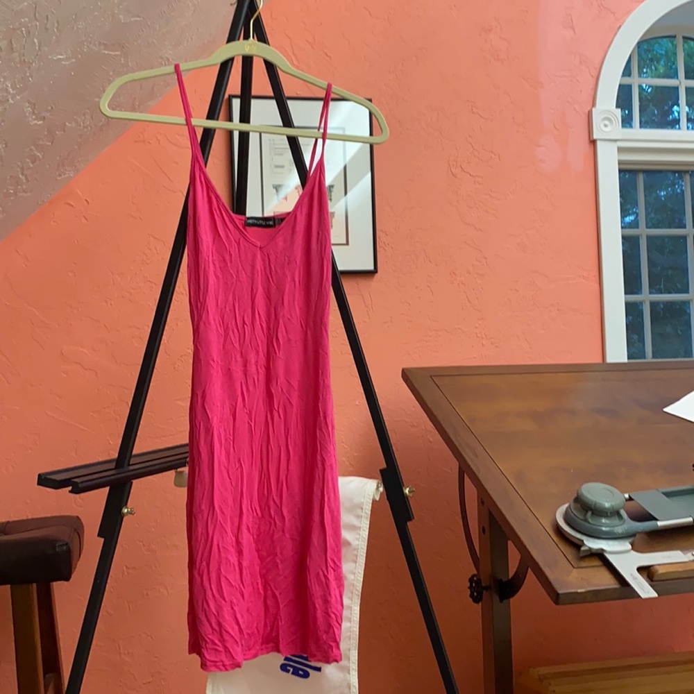 Hot Pink Bodycon Dress